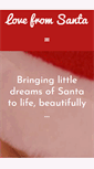 Mobile Screenshot of lovefromsanta.com